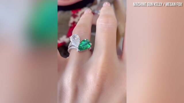 Machine Gun Kelly Says Megan Fox' Engagement Ring Has Thorns | Marie Claire
