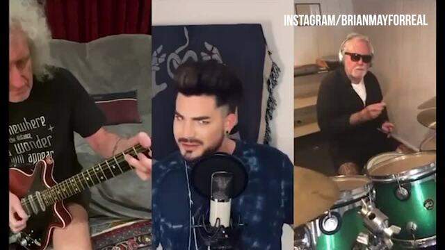 Queen + Adam Lambert - 'You Are The Champions' (New Lockdown