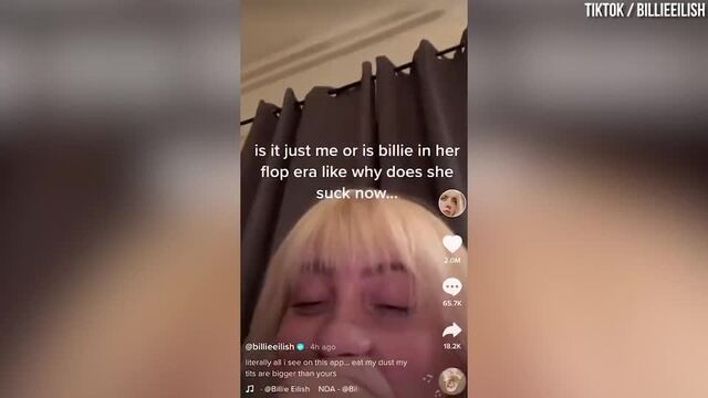 Billie Eilish Jokes About Her 'Titties Falling Out' in Viral TikTok