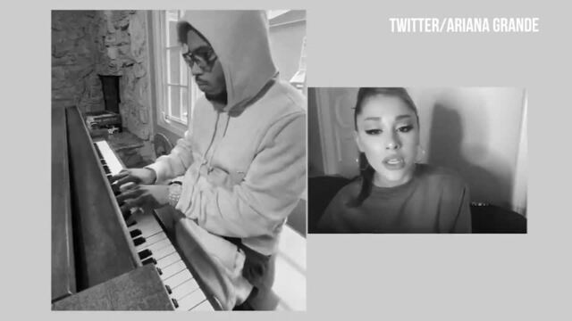 Ariana Grande Justin Bieber S First Collab Stuck With U Is