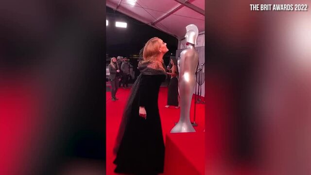 Adele wins major trophies at Brit Awards, stuns on red carpet