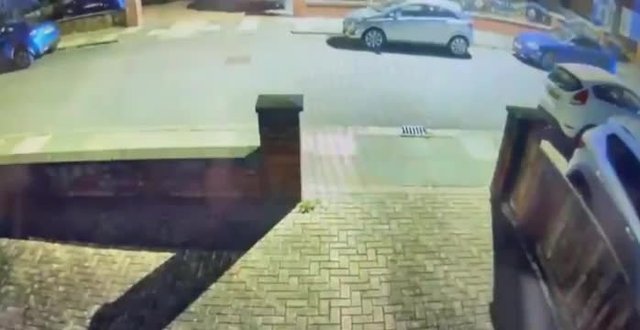 Moment police chase vehicle before it crashes into cop car killing seven