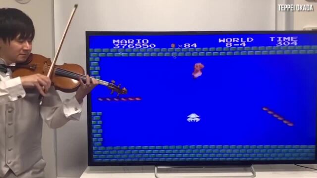 Kredsløb Advarsel hjerne Violin virtuoso plays iconic Super Mario Bros sound effects with startling  accuracy - Classic FM