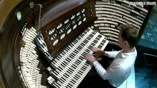 Organ musical store instrument