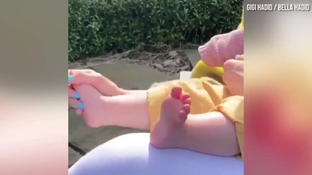 Bella Hadid debuts her 'belly bun' as she waits for Gigi Hadid, Zayn  Malik's first child