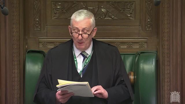 Speaker says he gave information to police about Lord Mandelson ahead of arrest