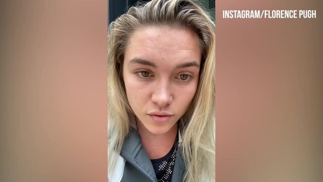 Florence Pugh Responds to Trolls Over Sheer Pink Dress