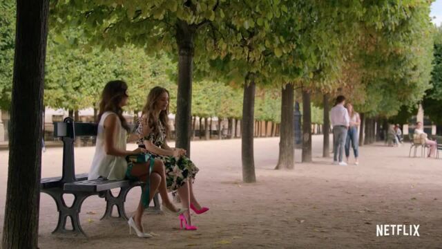 Emily in Paris: Season 1 Episode 2 Emily's Pink Fringe Bag