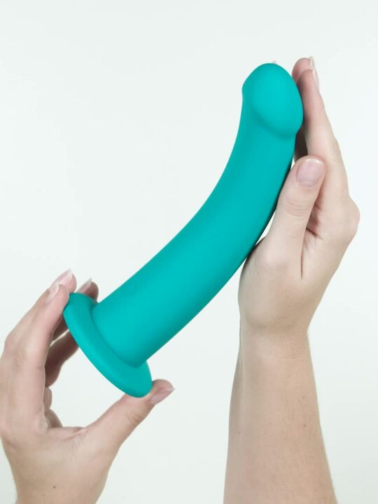 Lovehoney Curved Silicone Suction Cup Dildo 8 Inch