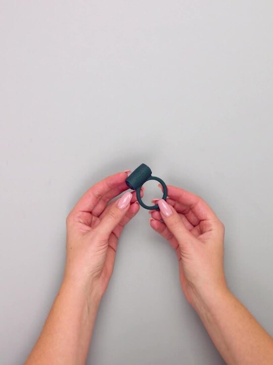 Fifty Shades of Grey Yours and Mine Vibrating Silicone Love Ring