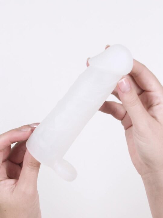 silikon penishülle 9-Zoll Silikon Penishülle Verlängerer für Länge und Umfang im Großhandel  für dein Geschäft – Faire main image 0