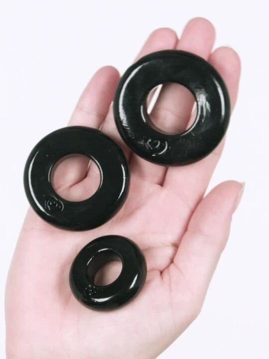 Lovehoney Get Hard Triple Stamina Ring Set (3 Pack)