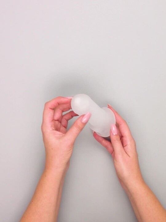 Perfect Fit Fat Boy Thin Textured Penis Extender with Ball Loop