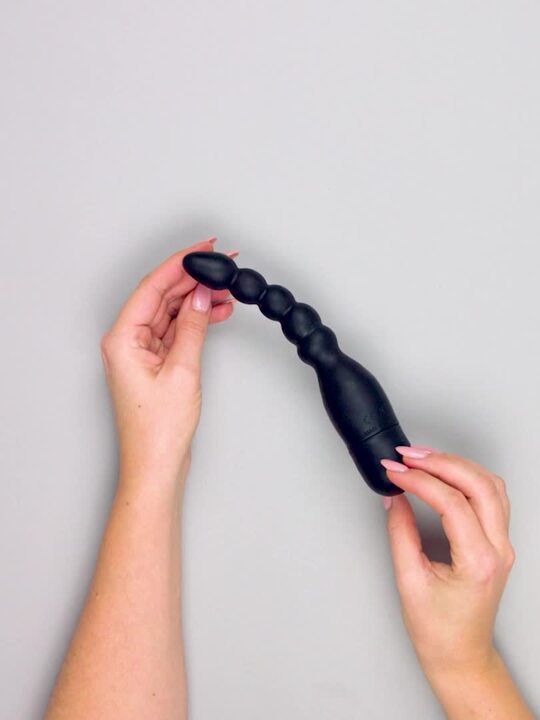 Magic Missile Vibrating Ribbed Silicone Male Prostate Massager