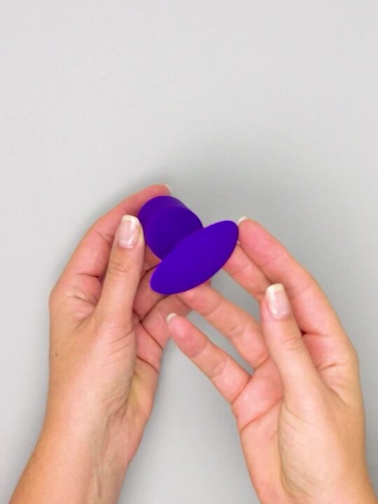 b-Vibe Snug Plug 2 Medium Weighted Silicone Butt Plug 4 Inch