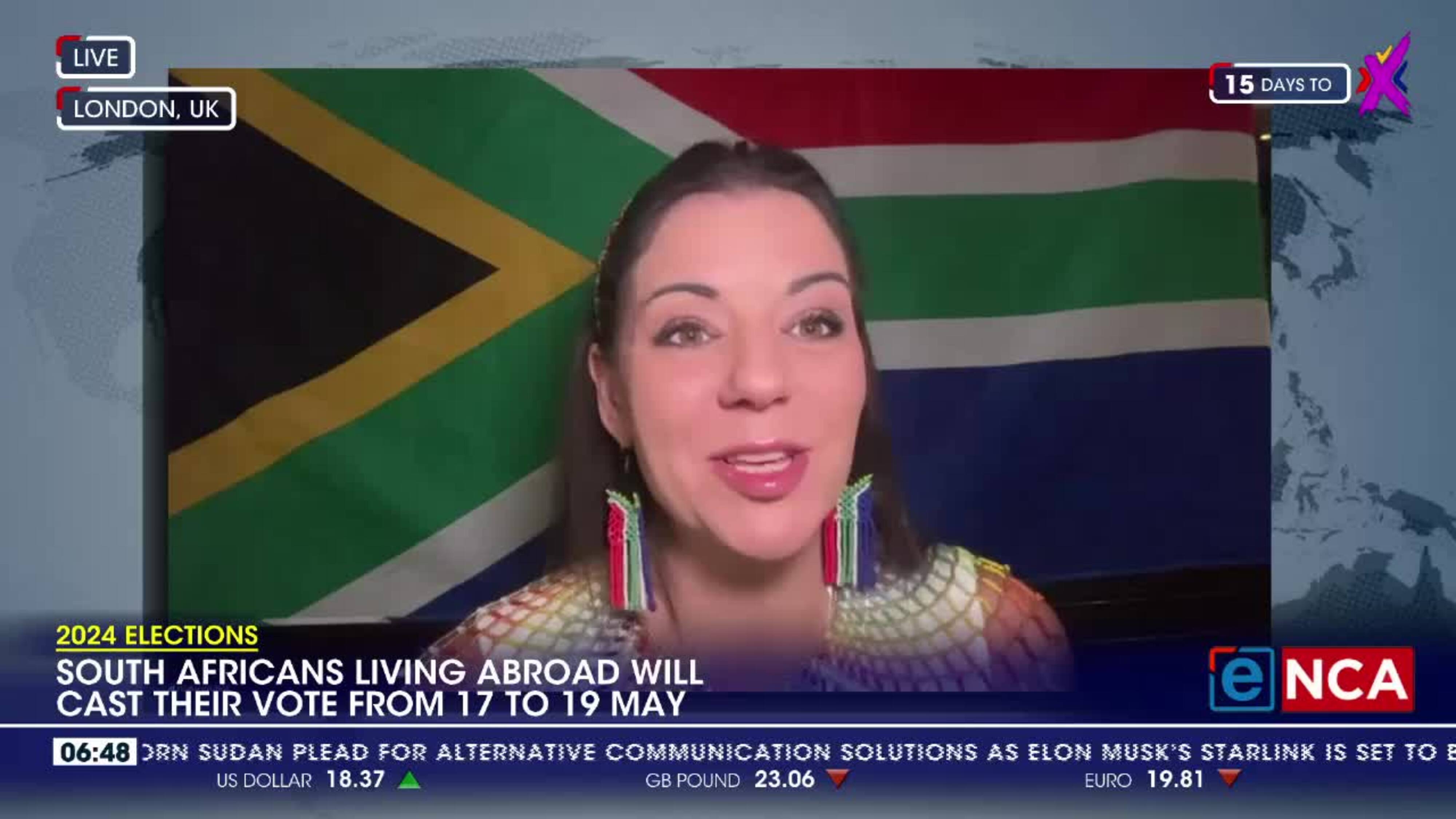 Discussion | South Africans abroad will cast their vote from 17 to 19 May -  eNCA