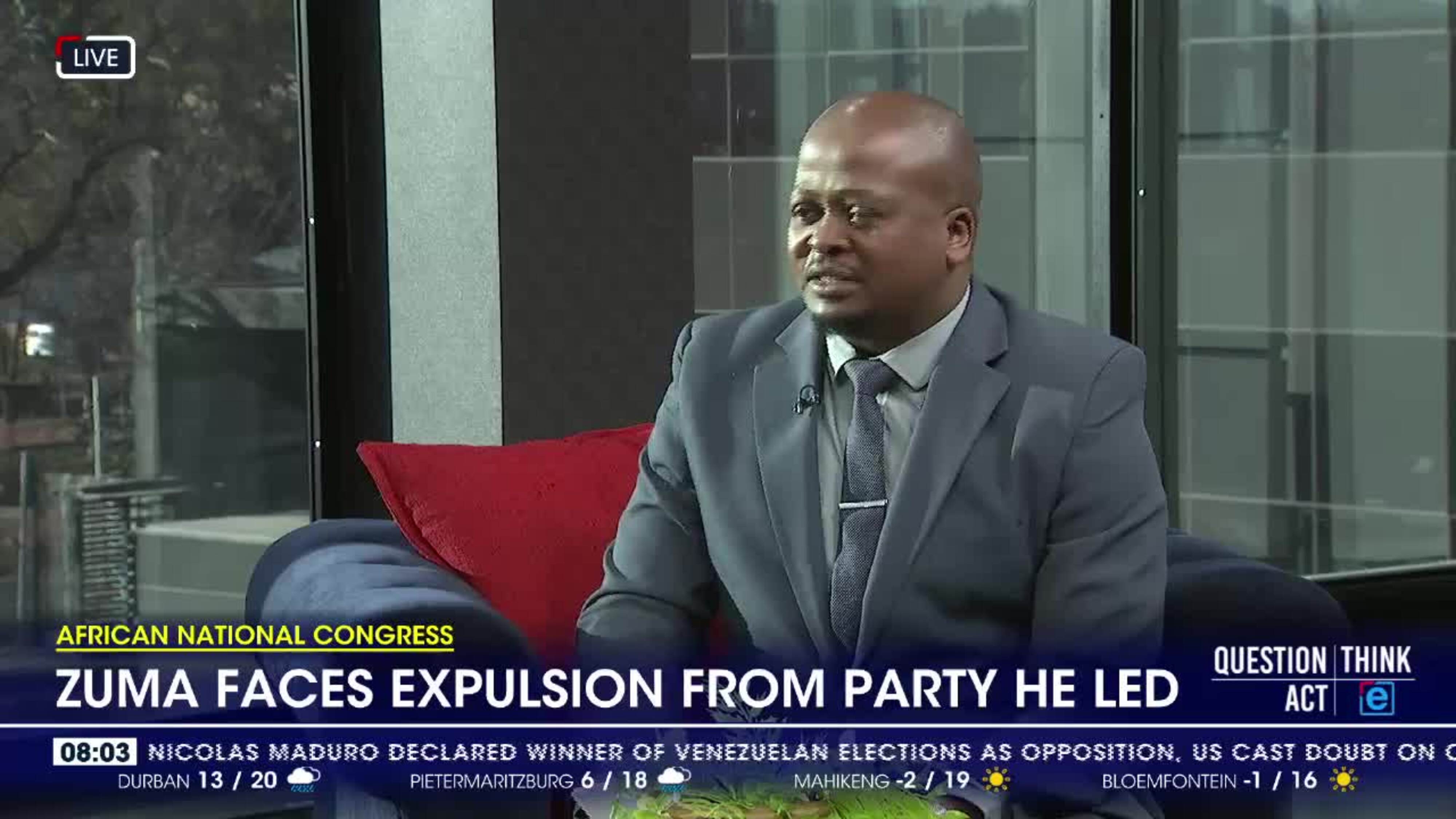 Discussion | Zuma faces expulsion from ANC - eNCA