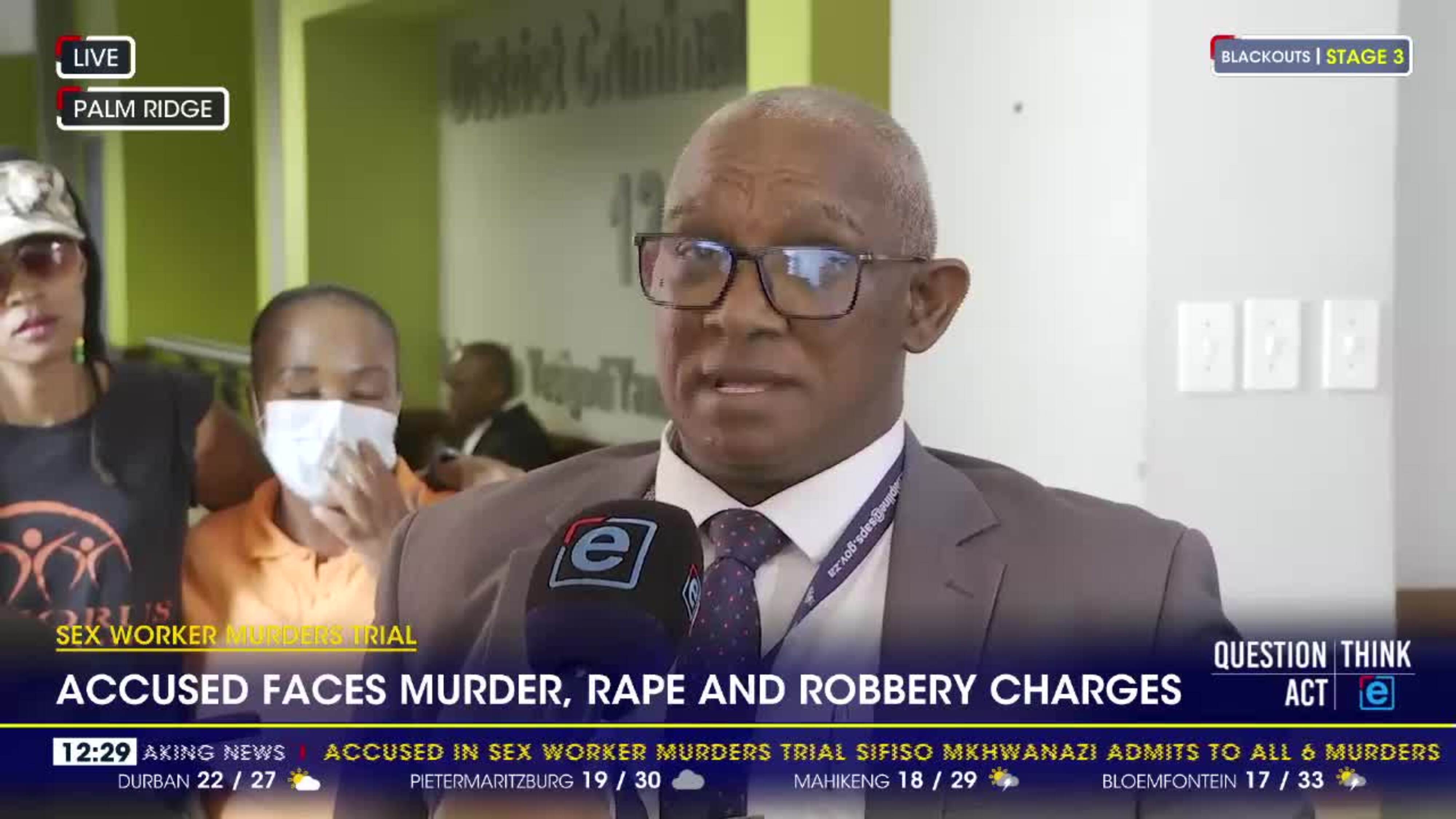 Sex worker murders trial | Mkhwanazi admits to six murders - eNCA