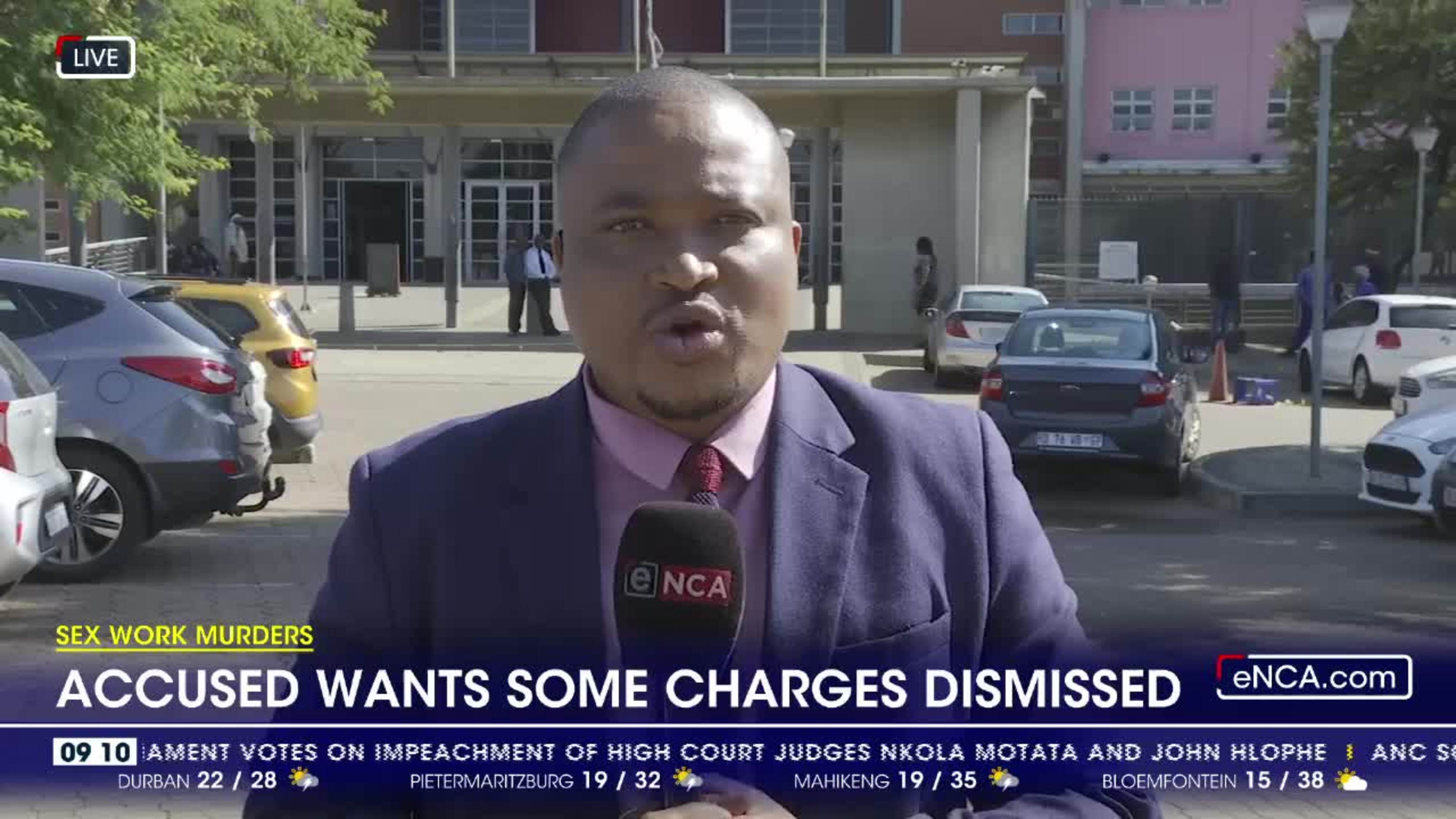 Sex worker murders | Accused wants some charges dismissed - eNCA