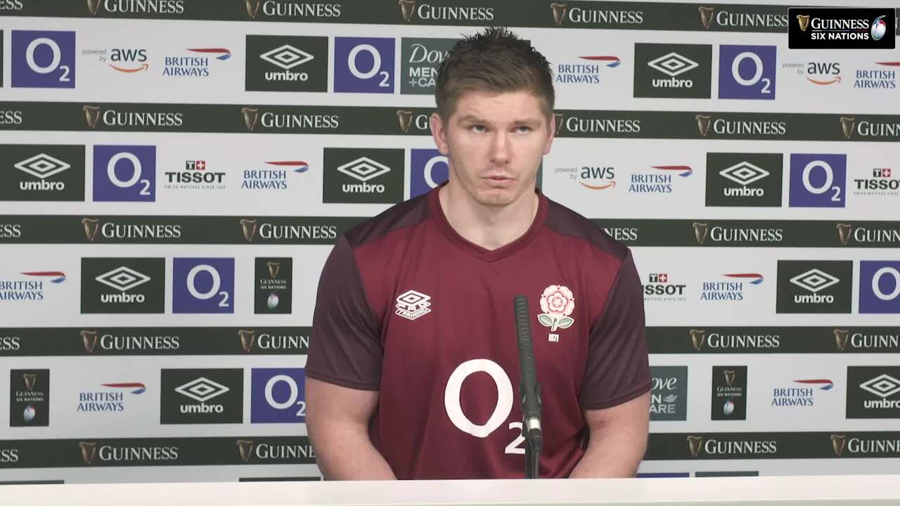 Press Conference Eddie Jones And Owen Farrell Six Nations Rugby
