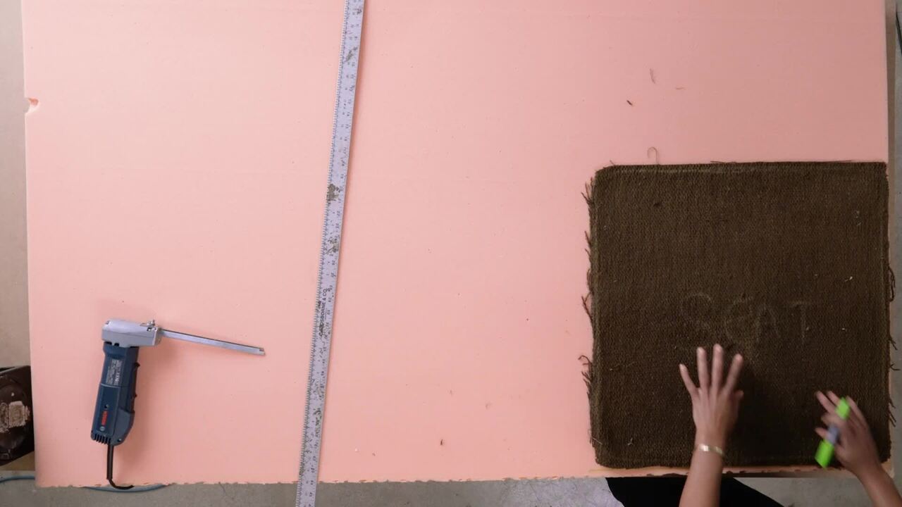 Part 14 - Cutting the foam