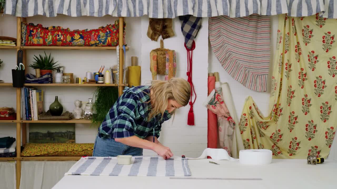 Adding pencil pleats - Part 2