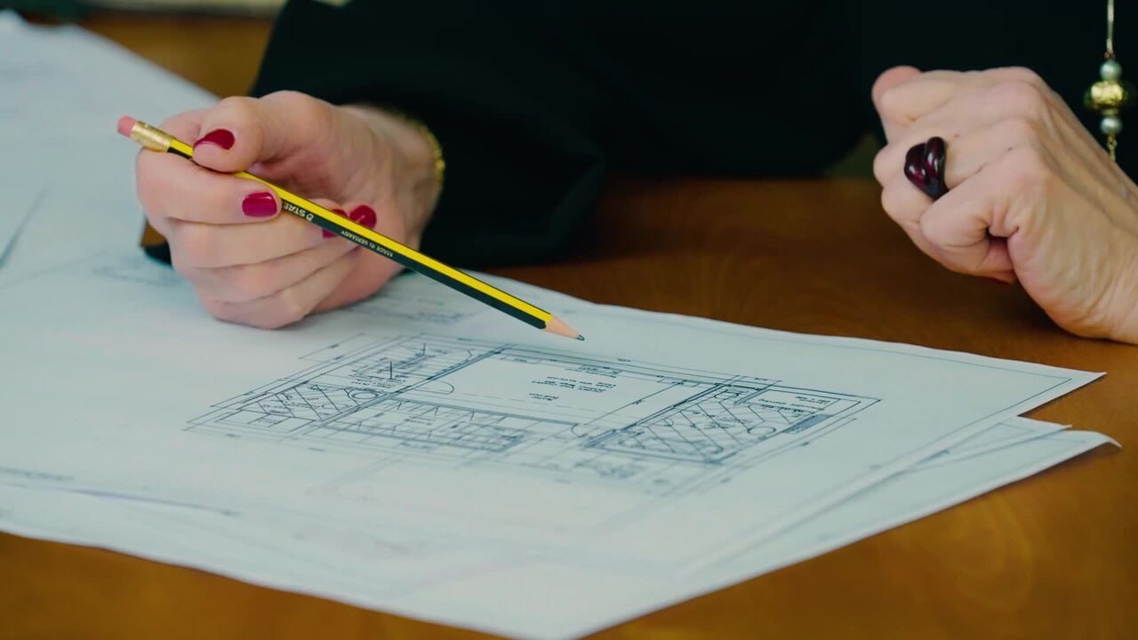 Laying out the first floor