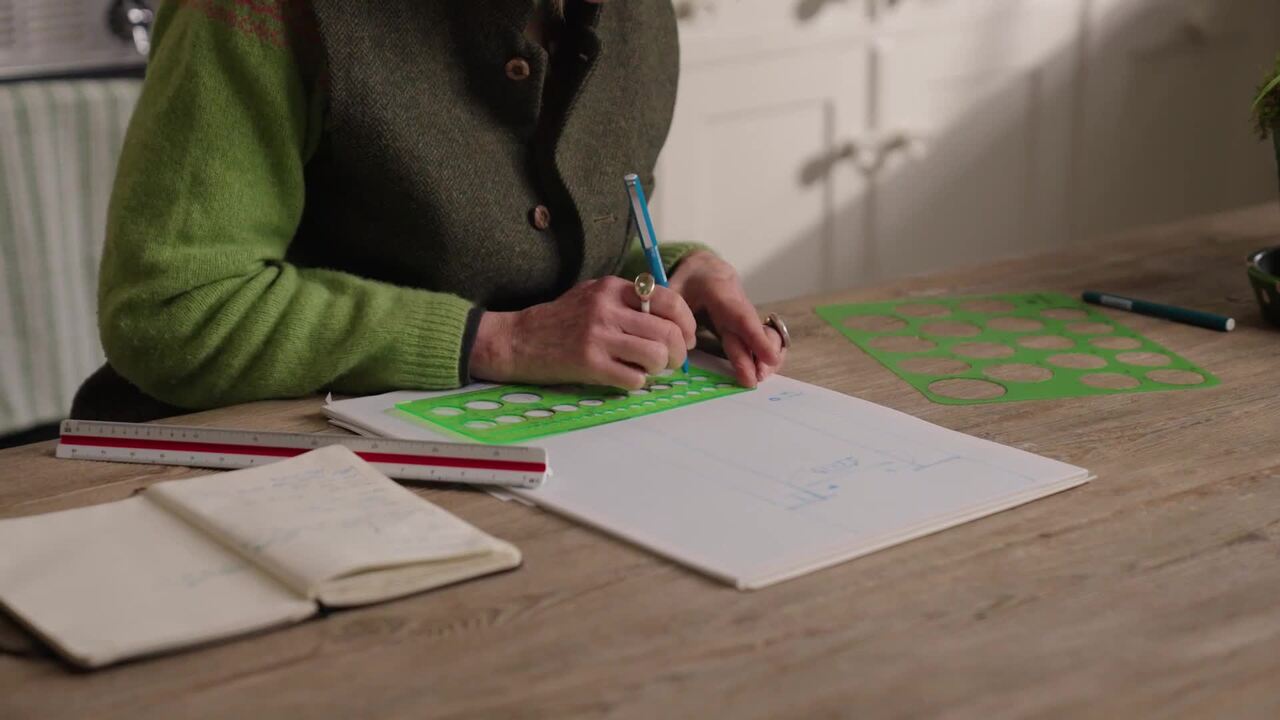 Laying out furniture & pots