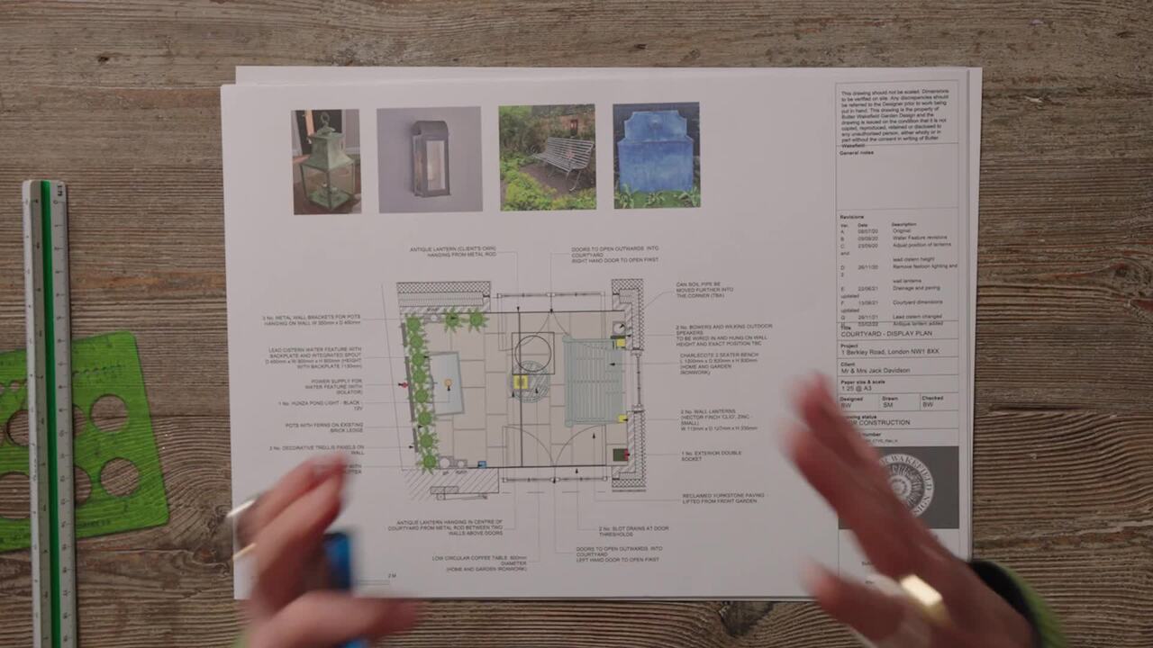 Designing a tiny garden