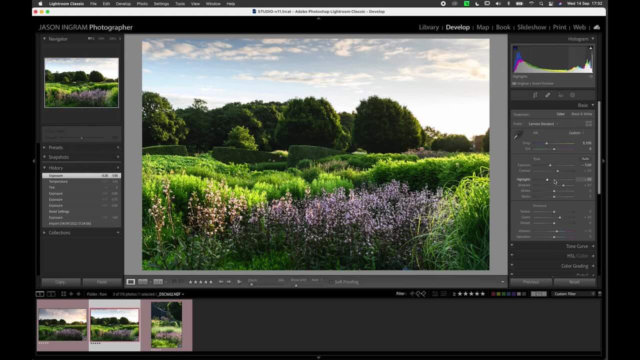 Selection and processing