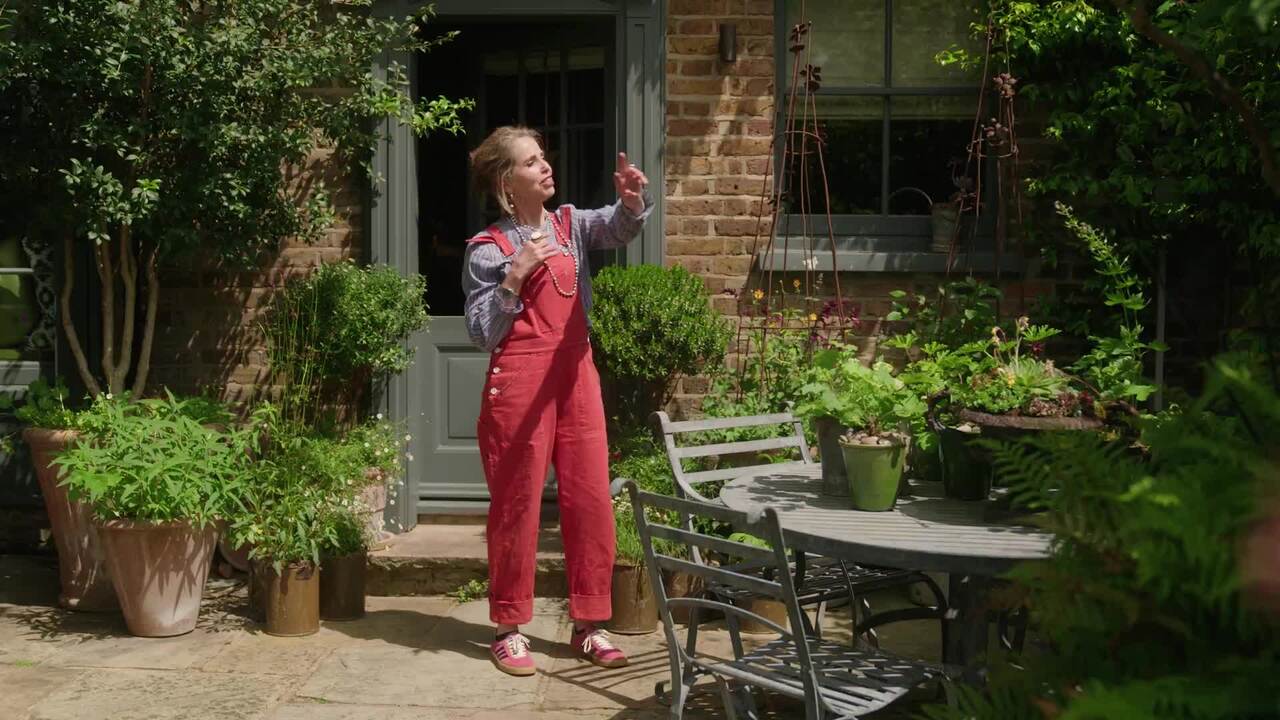 A perfectly designed terrace