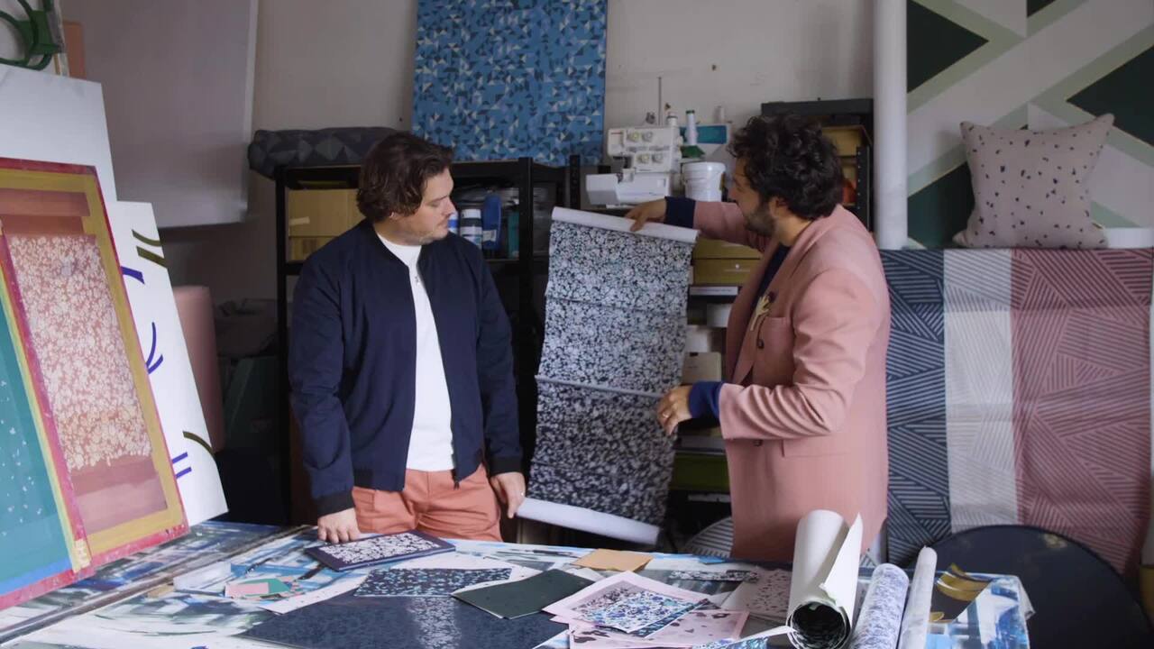 Custhom - wallpaper and working with artisans