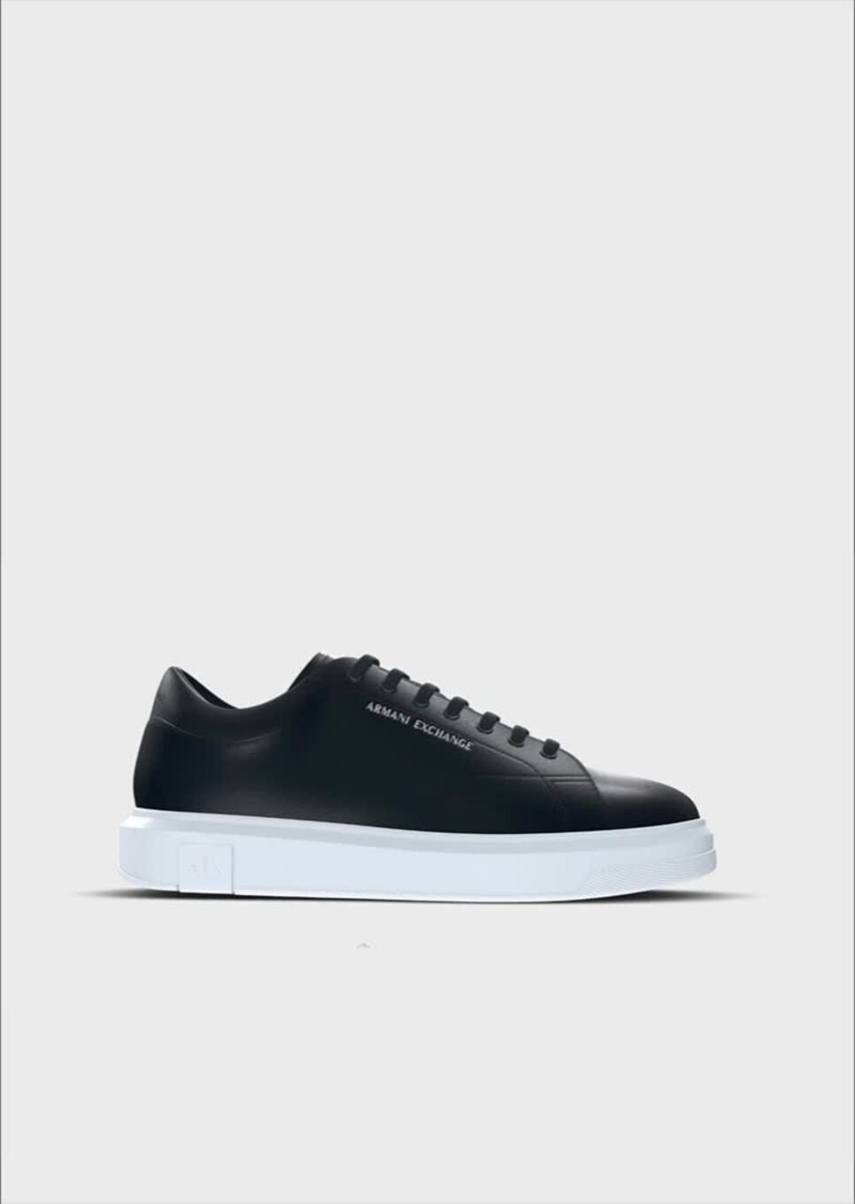 Action leather sneakers ARMANI EXCHANGE Man