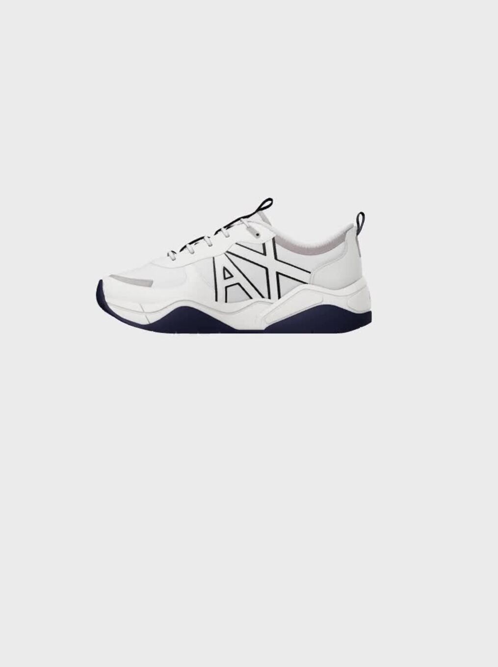 Chunky sneakers with logo | ARMANI EXCHANGE Woman