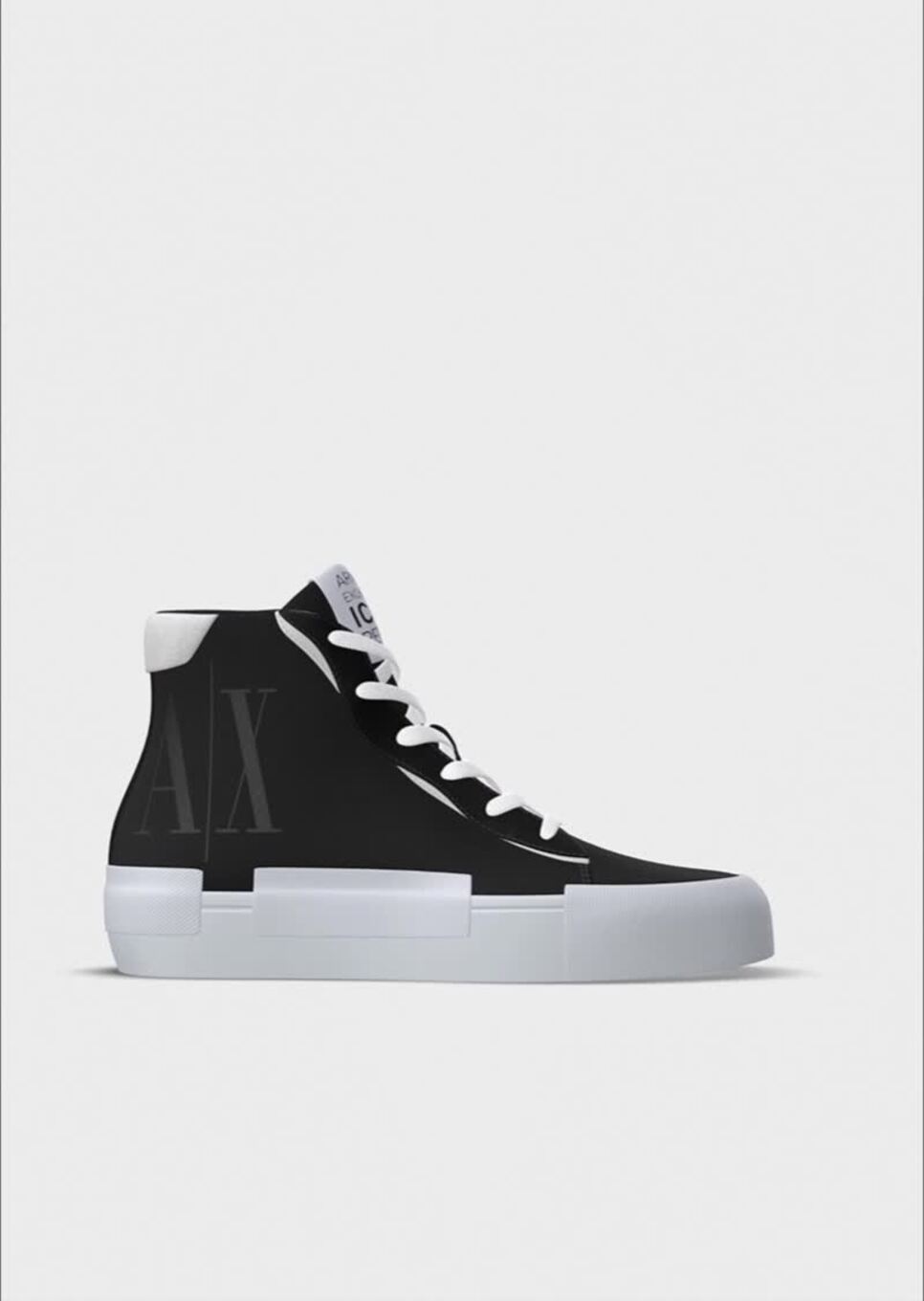 Icon logo high top sneakers ARMANI EXCHANGE Woman