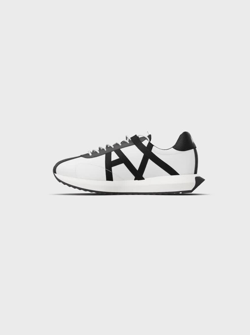 Sneakers in technical fabric, mesh and suede | ARMANI EXCHANGE Man