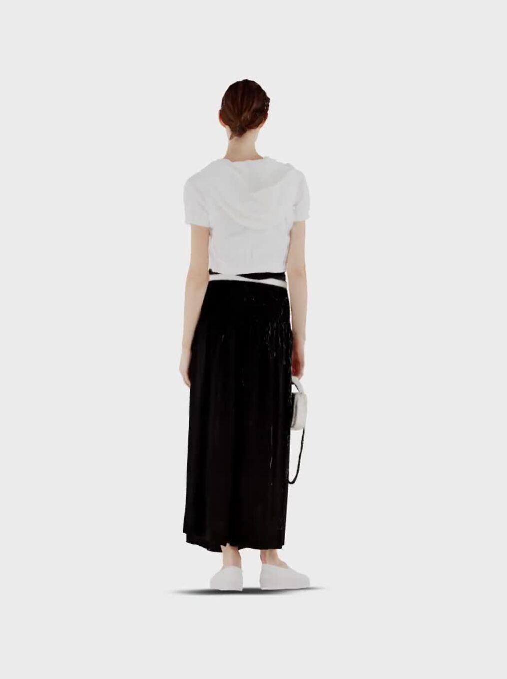 PVC mini bag with chain shoulder strap | EMPORIO ARMANI Woman