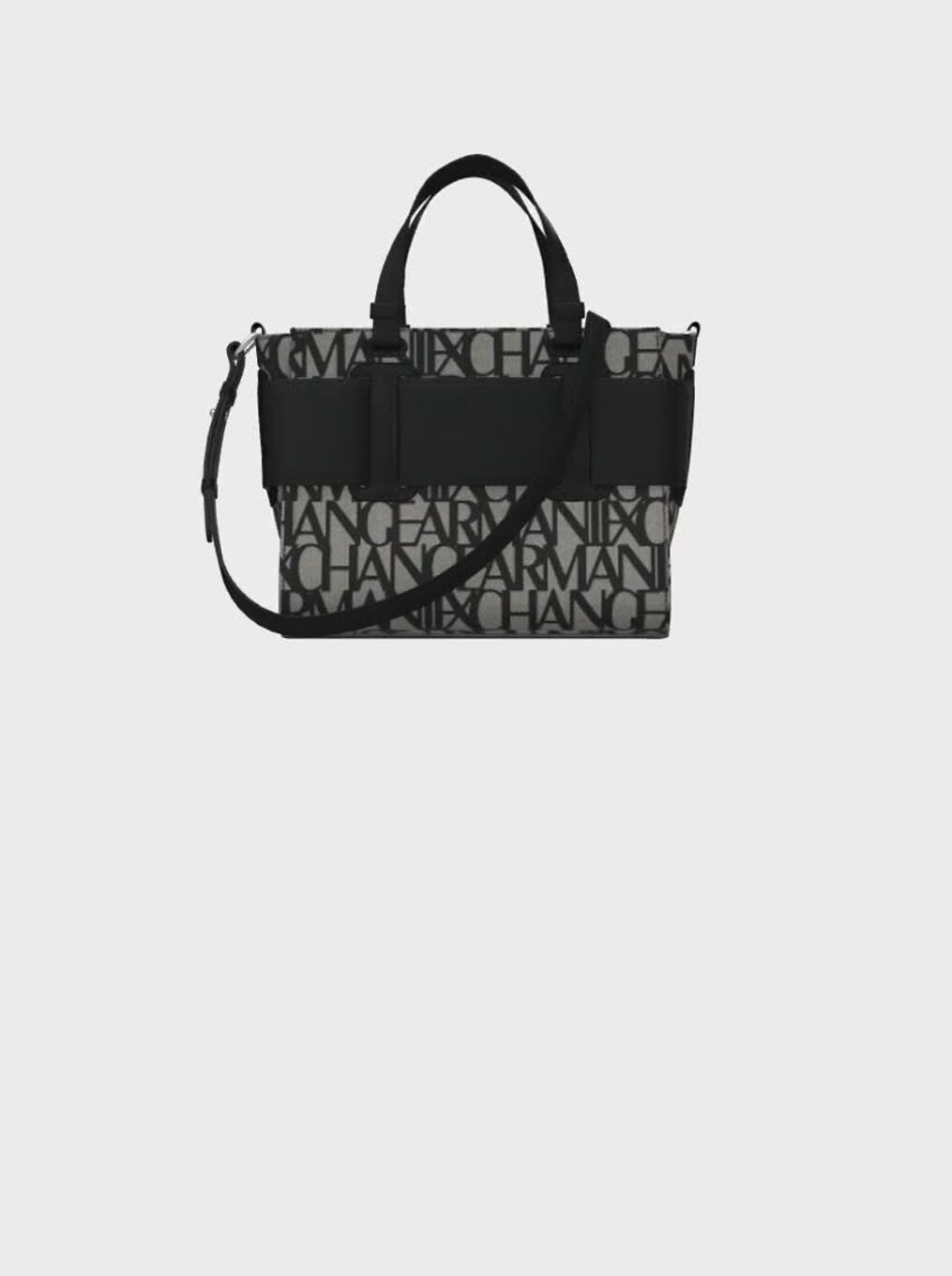 Small logoed shoulder strap shopper bag | ARMANI EXCHANGE Woman