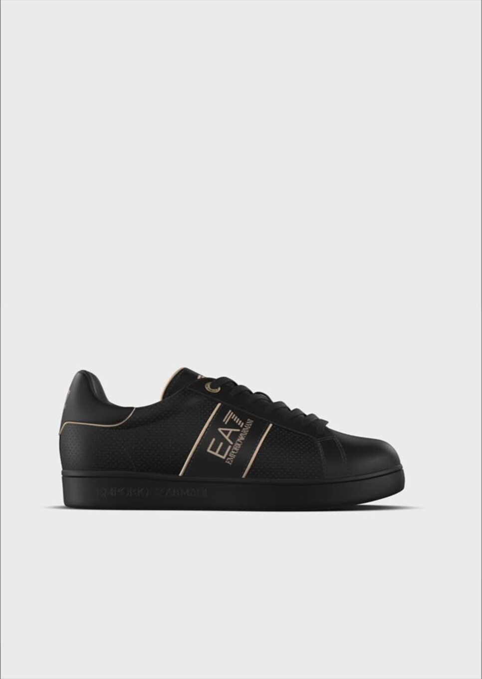 Introducir 79+ imagen emporio armani black shoes