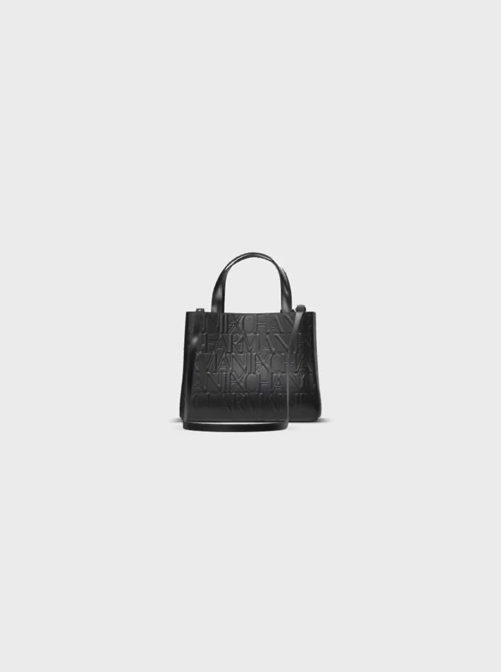 Small shopper with handles and shoulder strap | ARMANI 