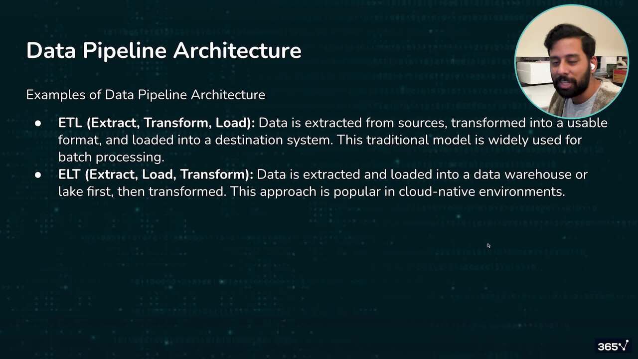 Data pipeline architecture