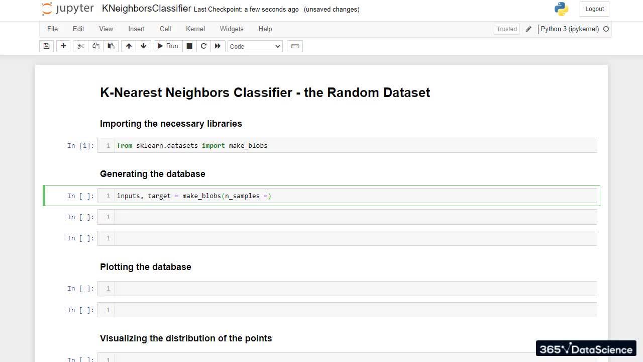 Random Dataset: Generating the Dataset