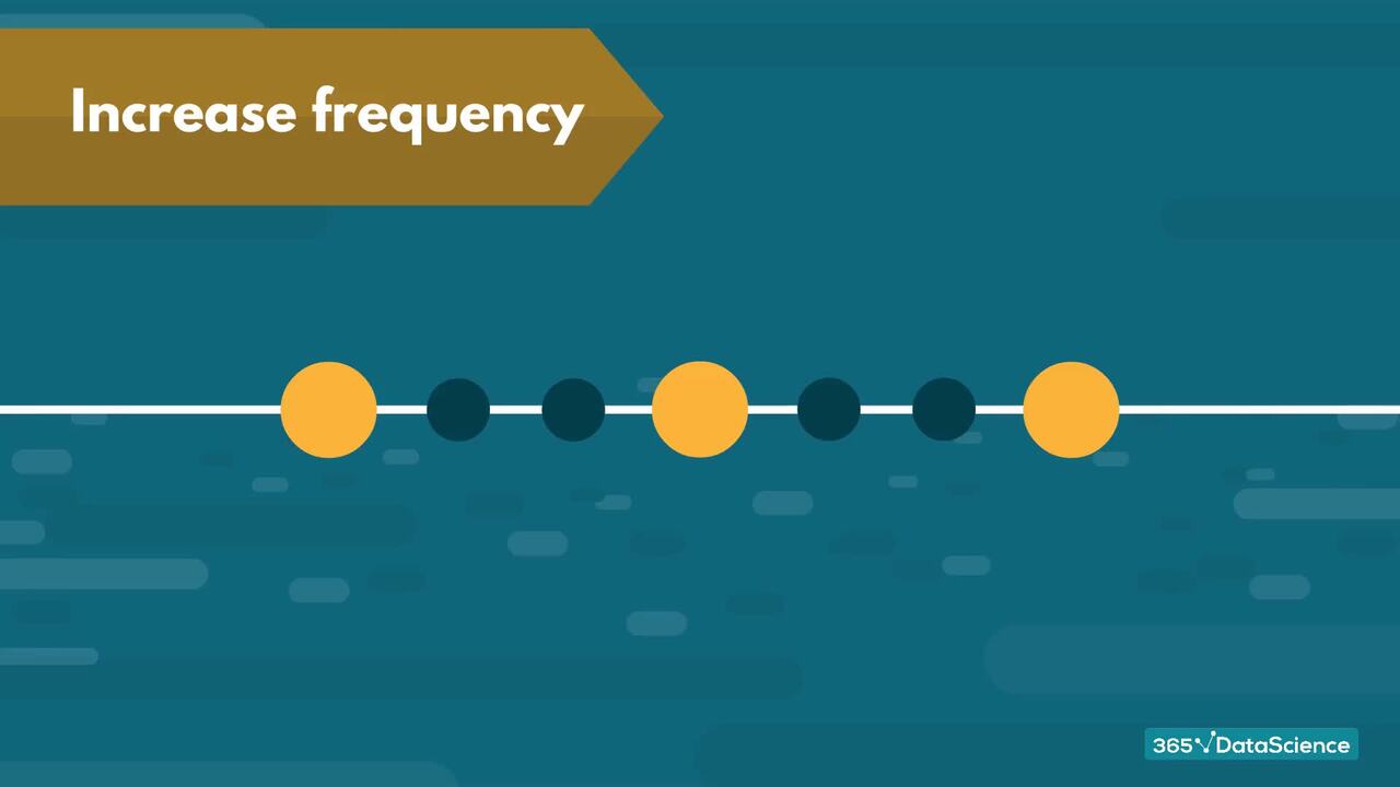 Peculiarities of Time Series Data