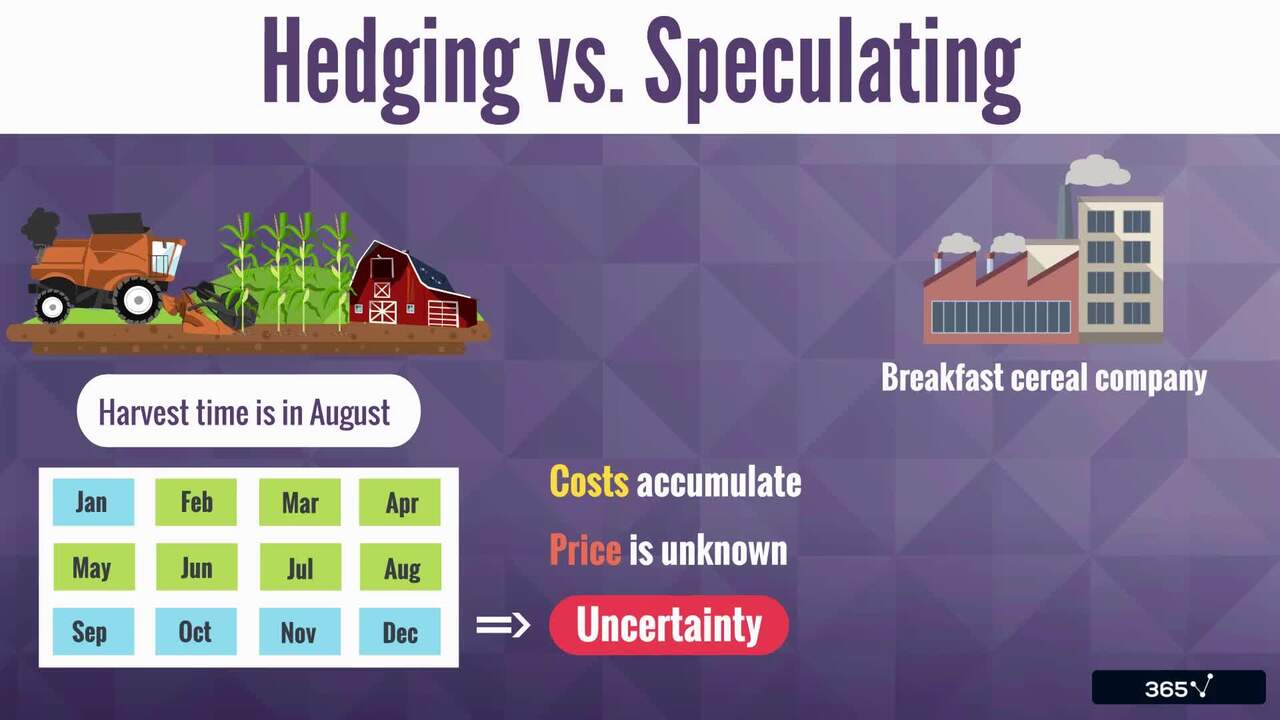 Hedging vs. Speculating