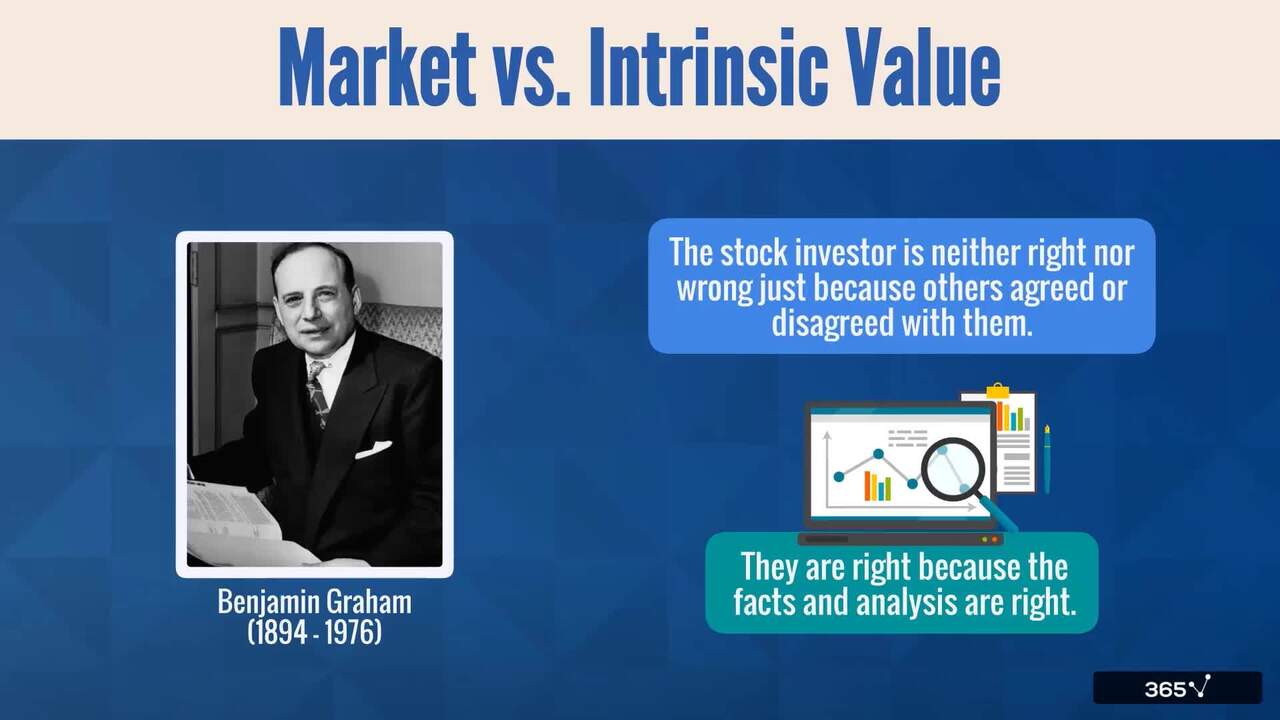 Market vs. Intrinsic Value