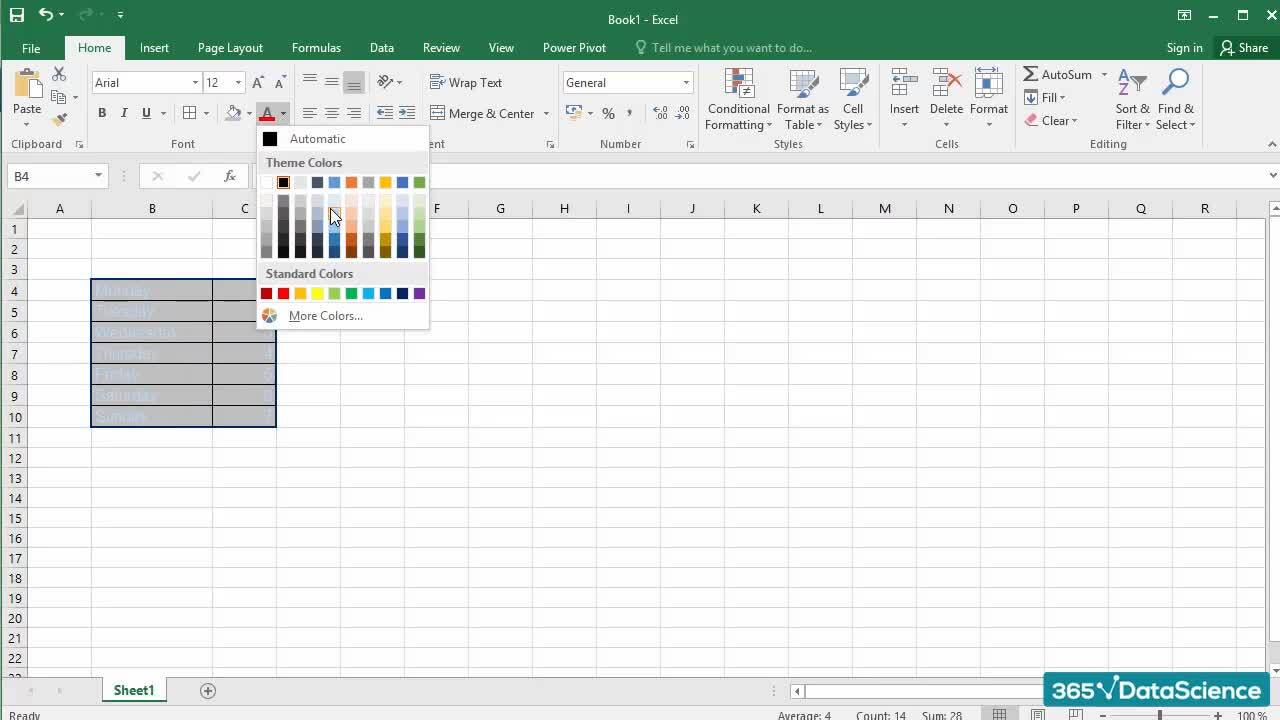 How to Make Your Spreadsheets Look Professional