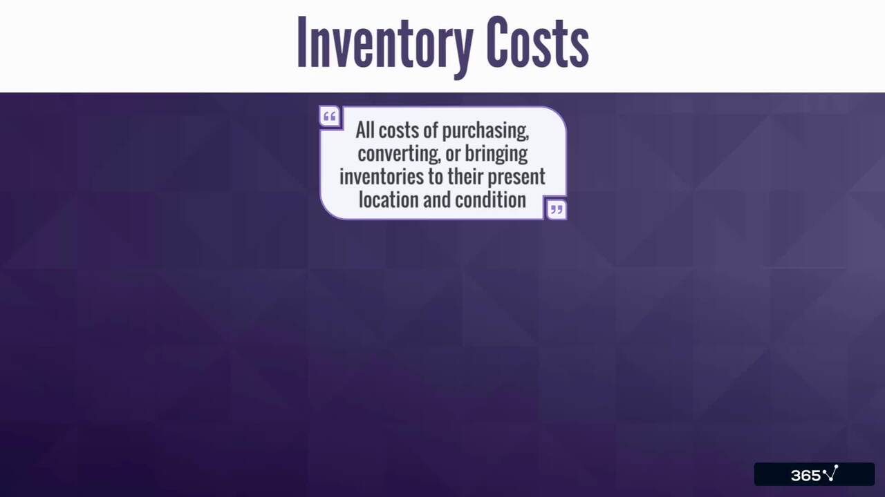 Types of Inventory Costs