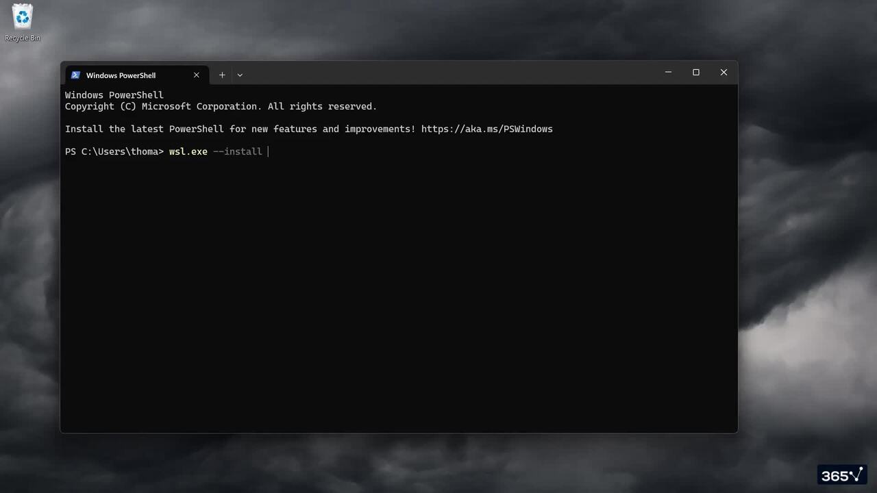 Setting up WSL on Windows