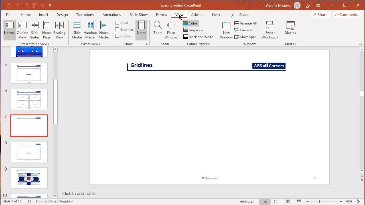 How to structure PowerPoint slides