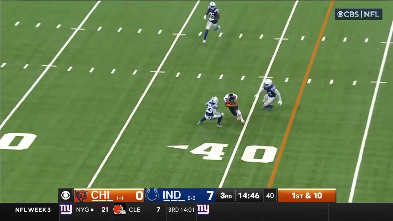 Caleb Williams' best plays from 363-yard game vs. Colts Week 3